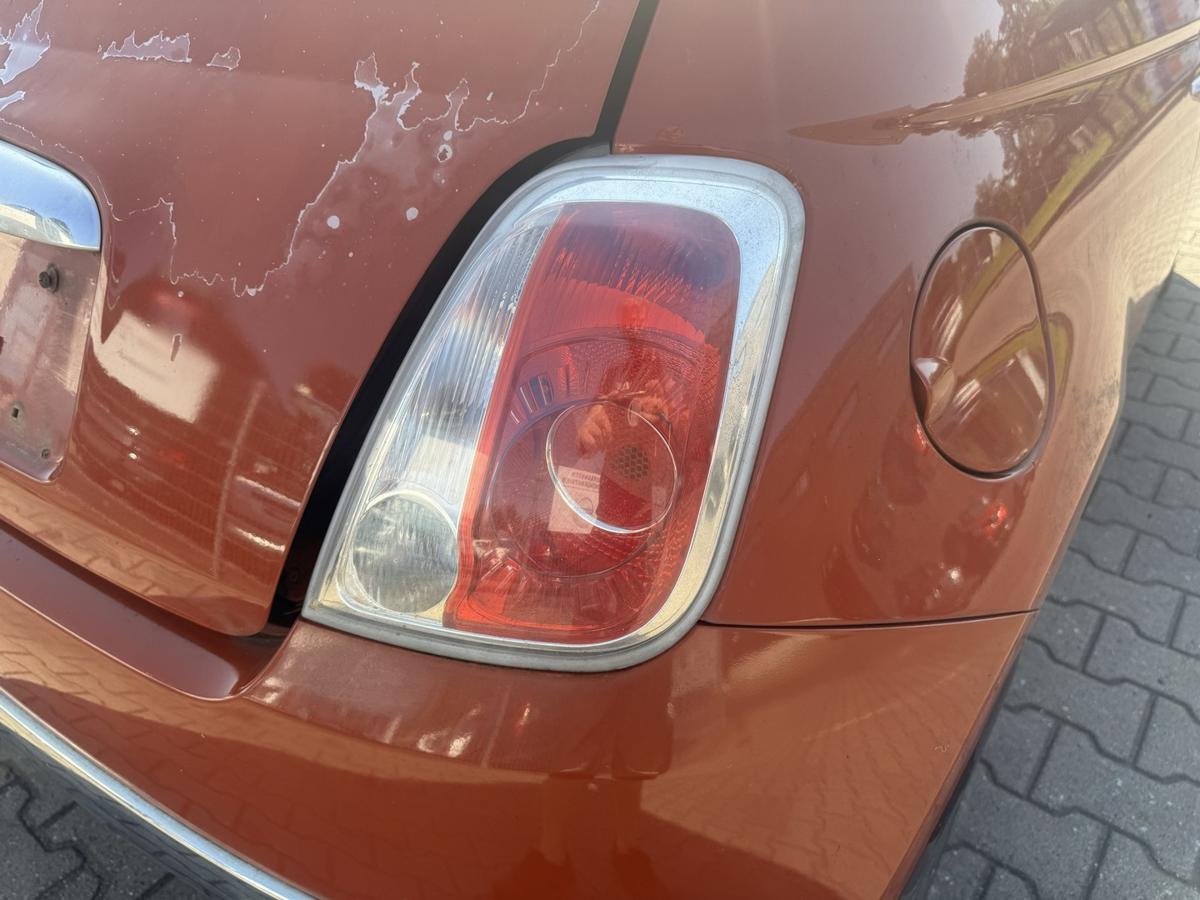 Fiat 500 original R&uuml;cklicht R&uuml;ckleuchte Schlussleuchte rechts Bj.2008
